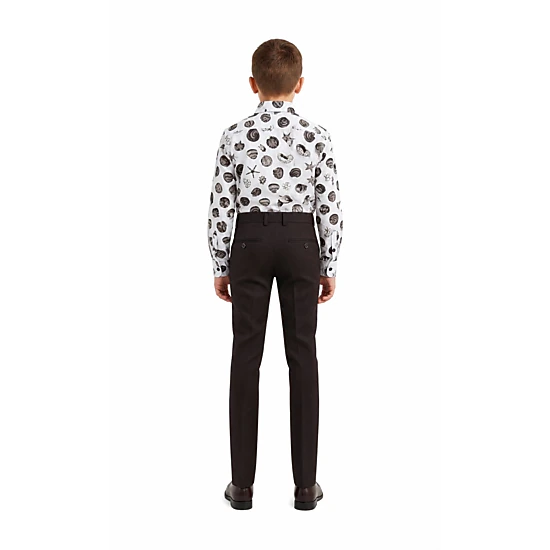 Elie Balleh Boys Slim Fit Dress Pants