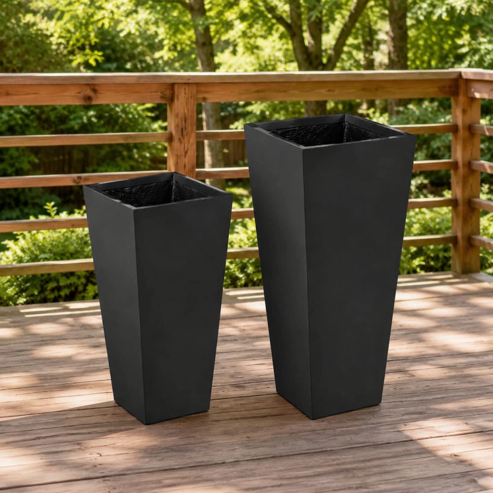 WOW PIONEER Tall Cylindrical Garden Planter