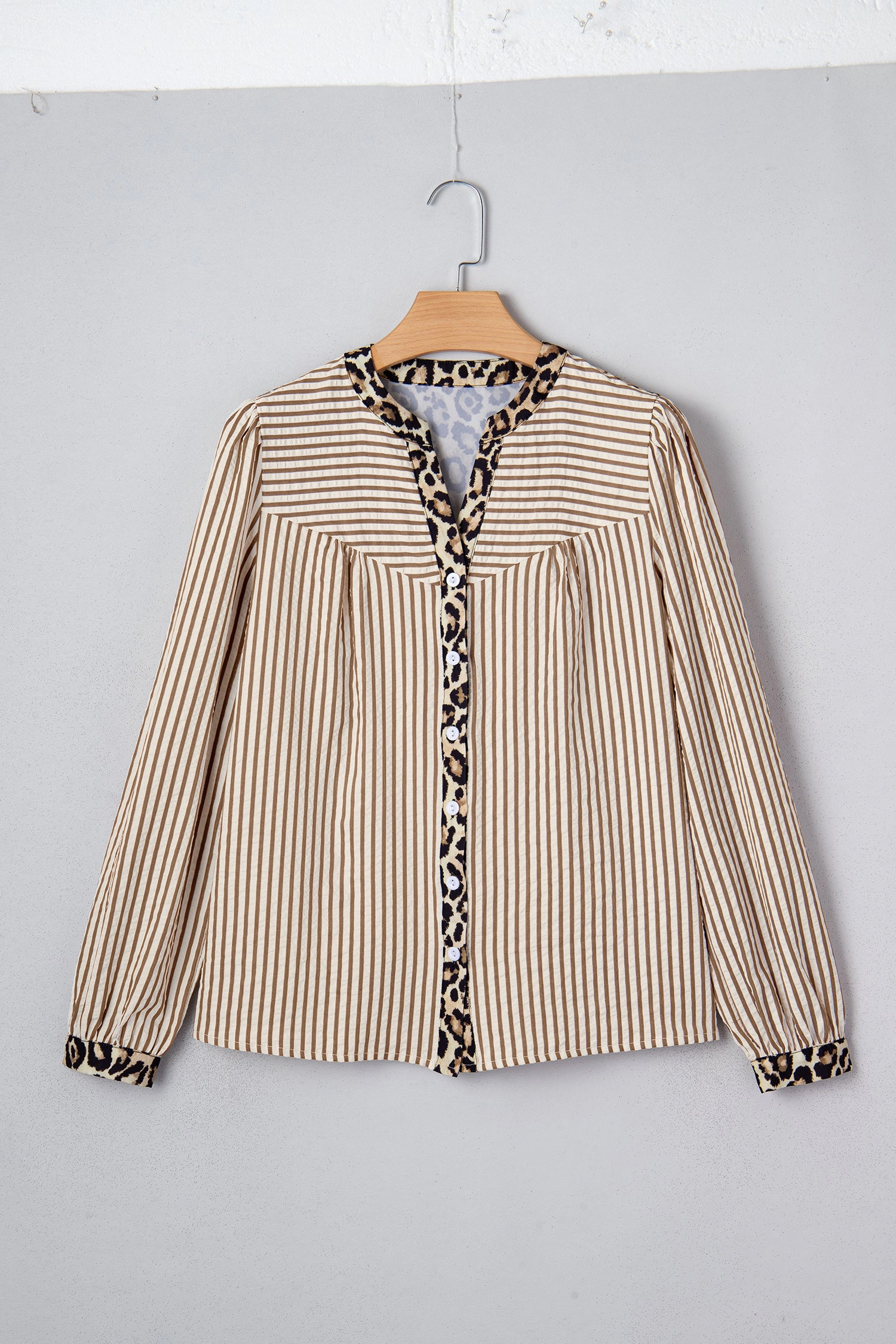 Threaded Pear Mckenna Sleeve Shirt Long Sleeve Top