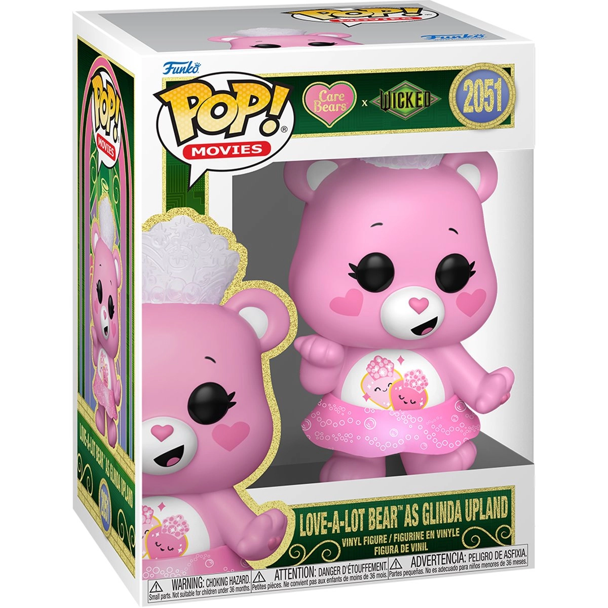 Funko Pop! Care Bears - Wicked: Love-A-Lot Bear as Glinda #2051