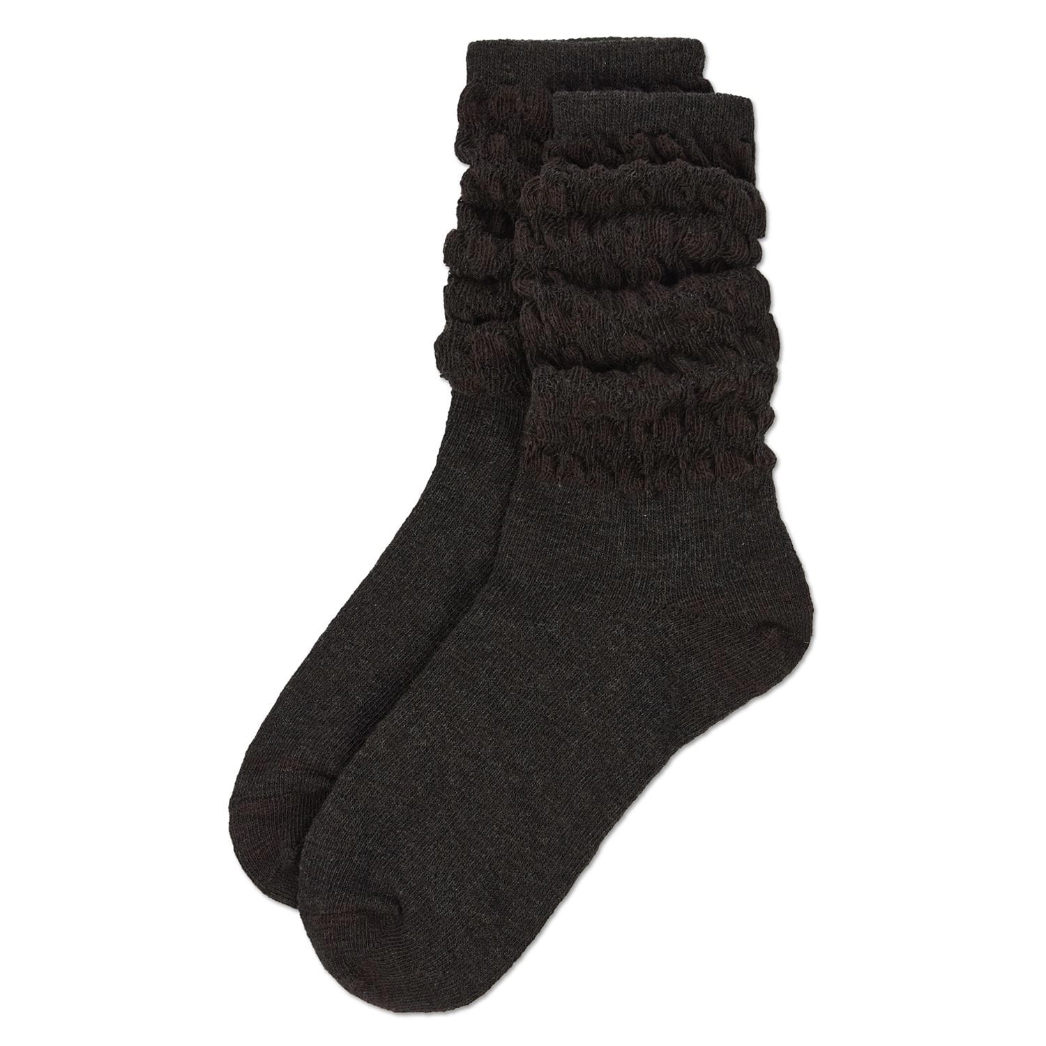 MeMoi Women's Contessa Loose Knit Slub Extended Crew Socks