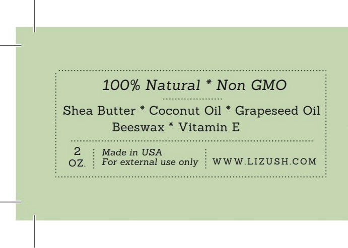 Lizush  Natural Snout Balm for Pets - Non-Toxic, Fragrance-Free, Repairing Moisturizer