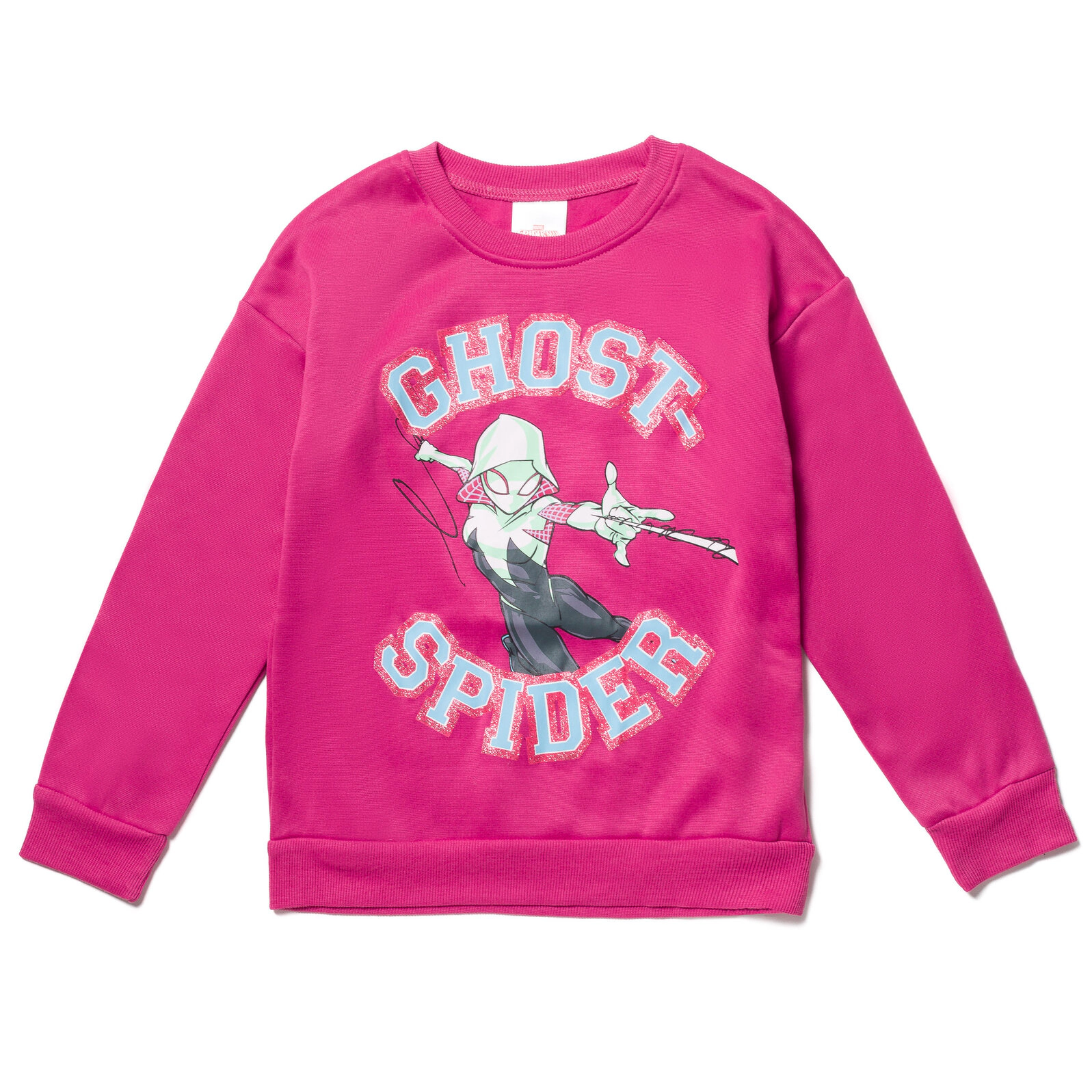 Marvel Spider-Verse Spider-Gwen Girls' 2-Piece Sweatshirt and Pants Set