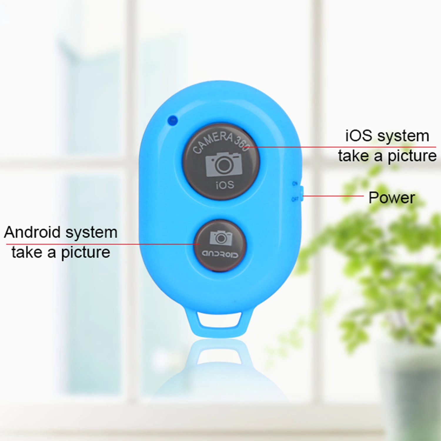 GBruno Wireless Bluetooth Camera Shutter Remote
