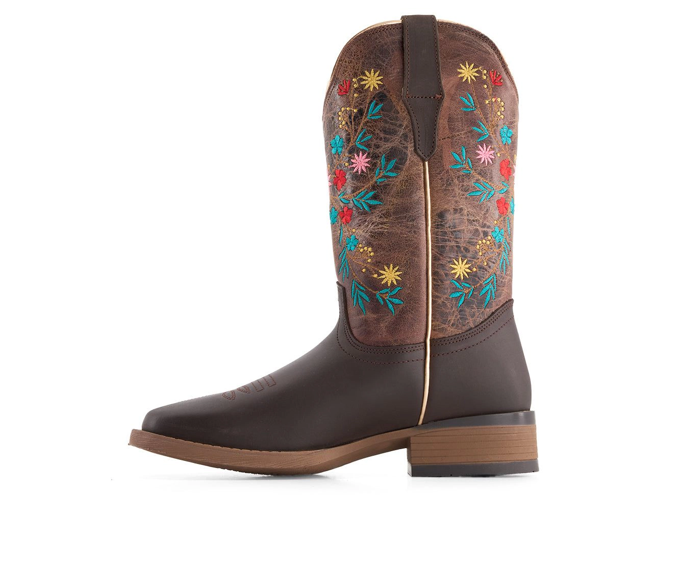 Andrea Womens Leather Western Boots