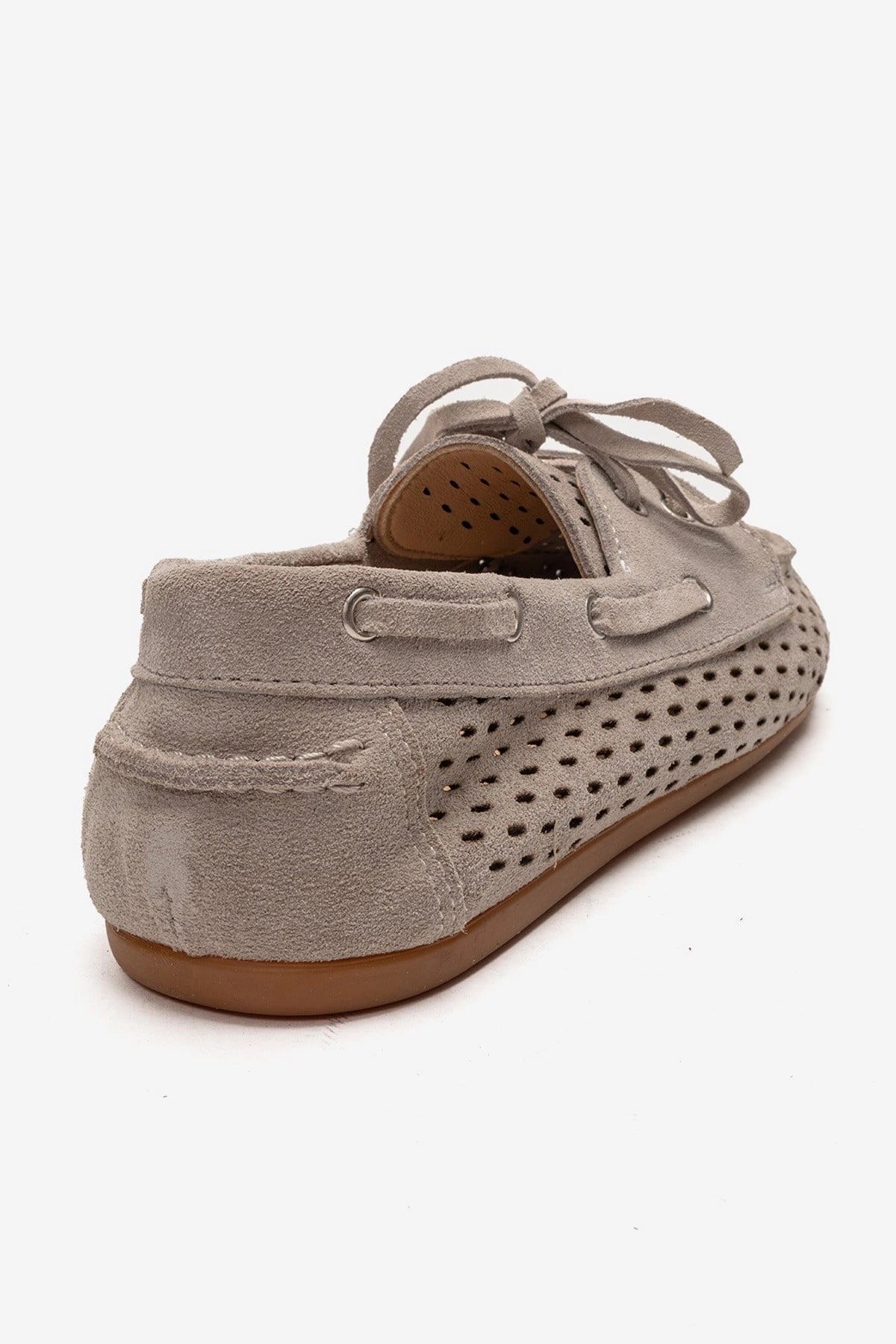 Forever & Always Womens Stevo Leather Lace Up Loafer