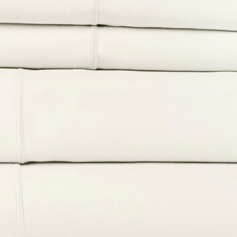 Hotel Concepts 500 Thread Count Sateen Sheet - 4 Piece Set - Queen