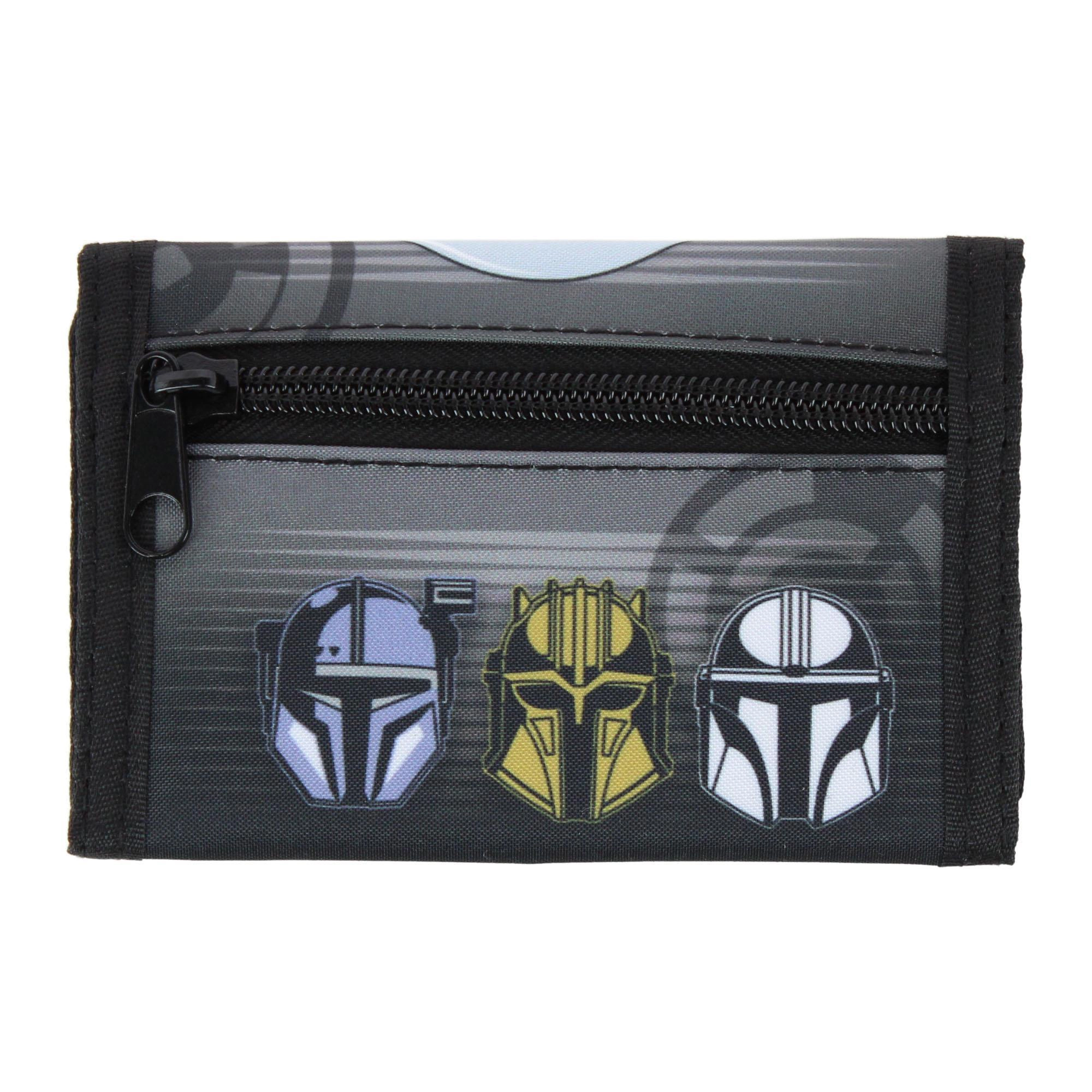 Textiel Trade Disney's Kid's Mandalorian & Grogu Tri-Fold Wallet