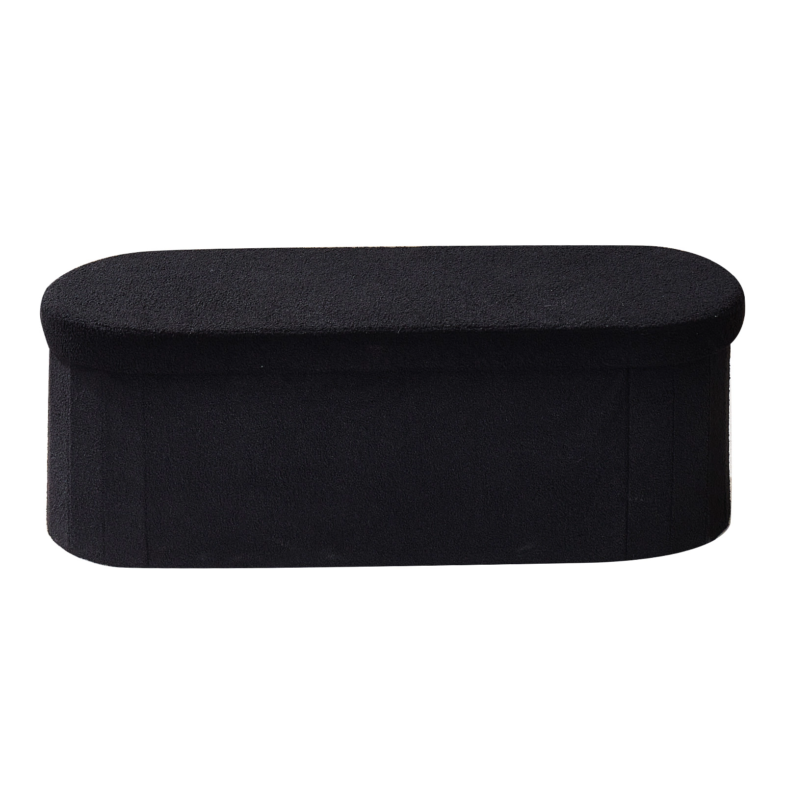 HONGGE Storage Ottoman Bench End of Bed Bench Upholstered Bed Ottoman Chest with Storage for Living Room Bedroom