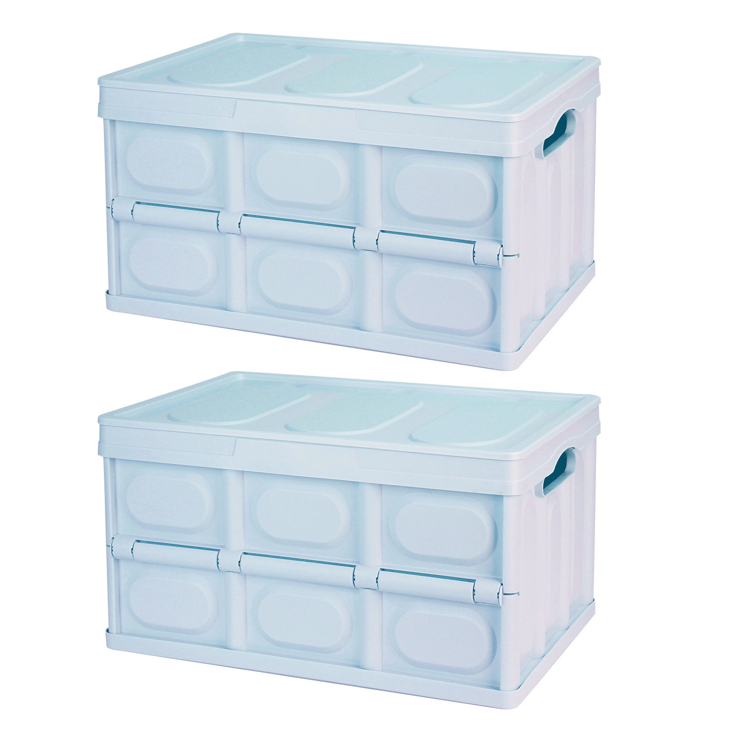 GBruno 2-Pc Collapsible Storage Bins With Lids