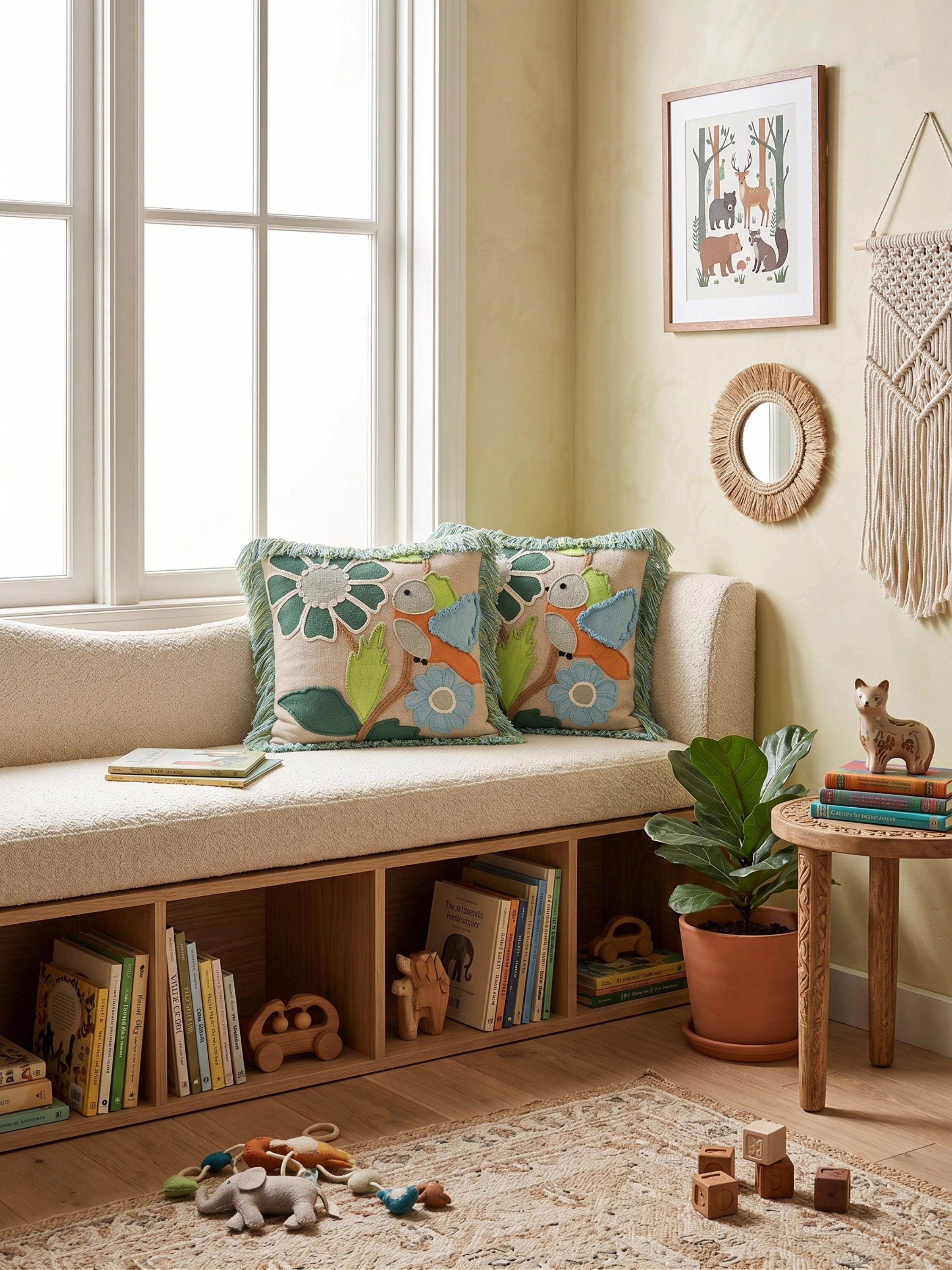GAURI KOHLI Palermo Throw Pillow 20"x20"
