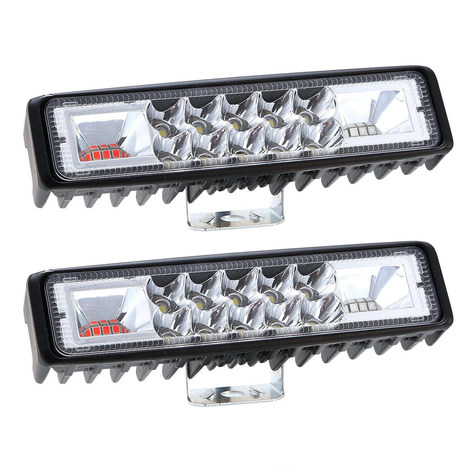 GBruno 6-Inch 160W LED Light Bar 2-Pack