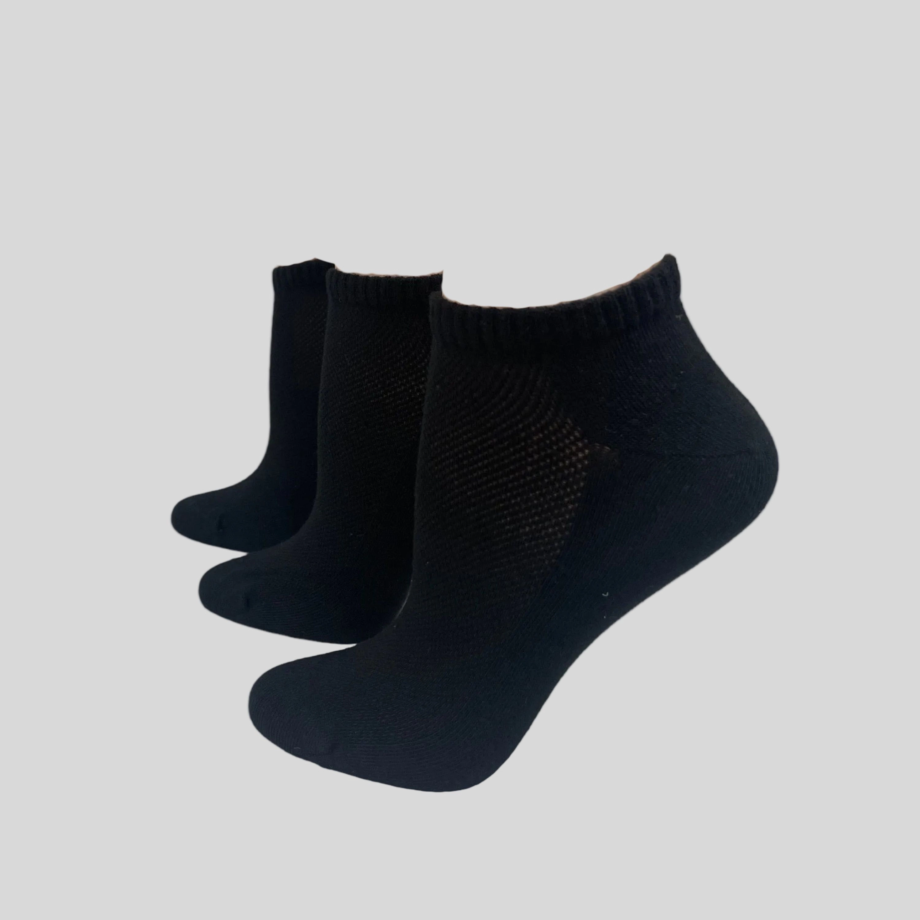 Wear Sierra Unisex Performance Ankle Low Cut Socks, 3-Pack