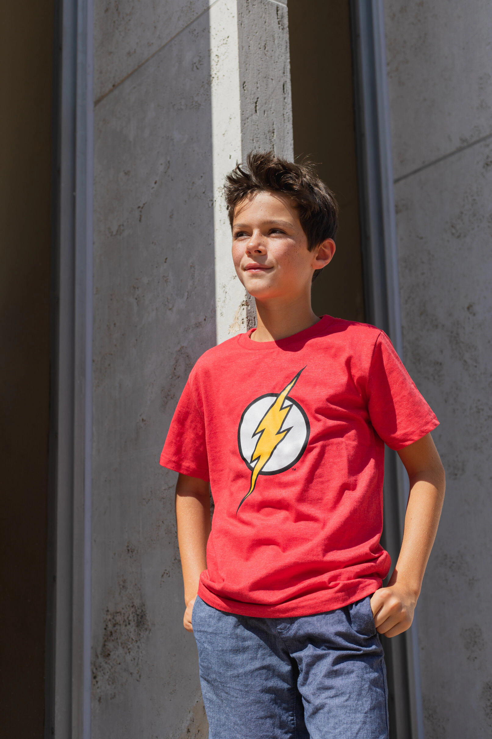 DC Comics Justice League Boys' 3-Pack Short Sleeve T-Shirts