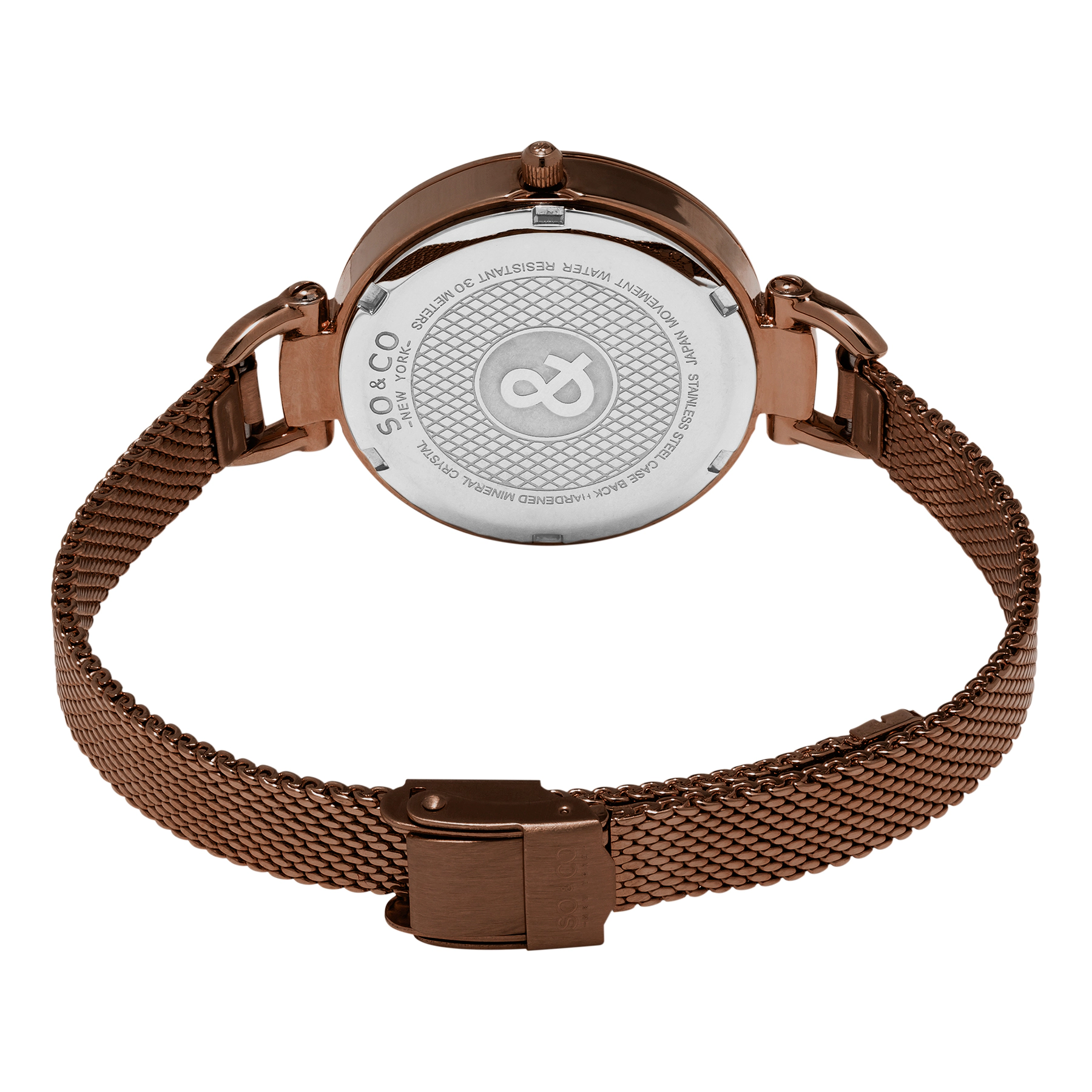 SO&CO 5061M 32mm Classic Quartz Watch