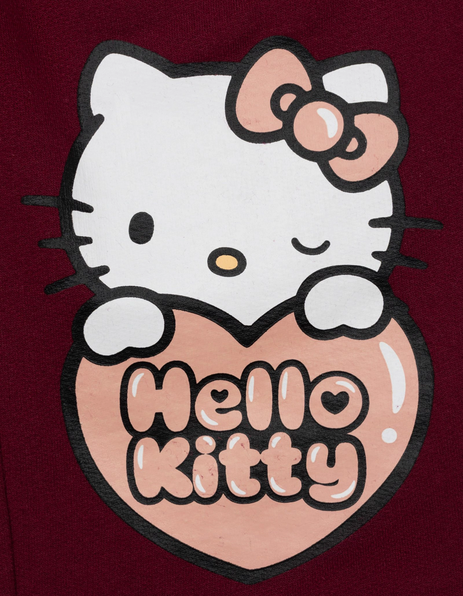 Hello Kitty Girls' Fleece Sweatshirt and Pants Set