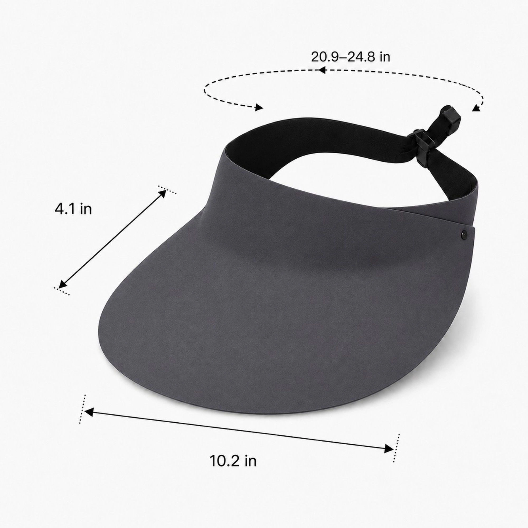 Alilang Women's Foldable Packable Wide Brim Sun Visor Hat with Roll Up Travel Design