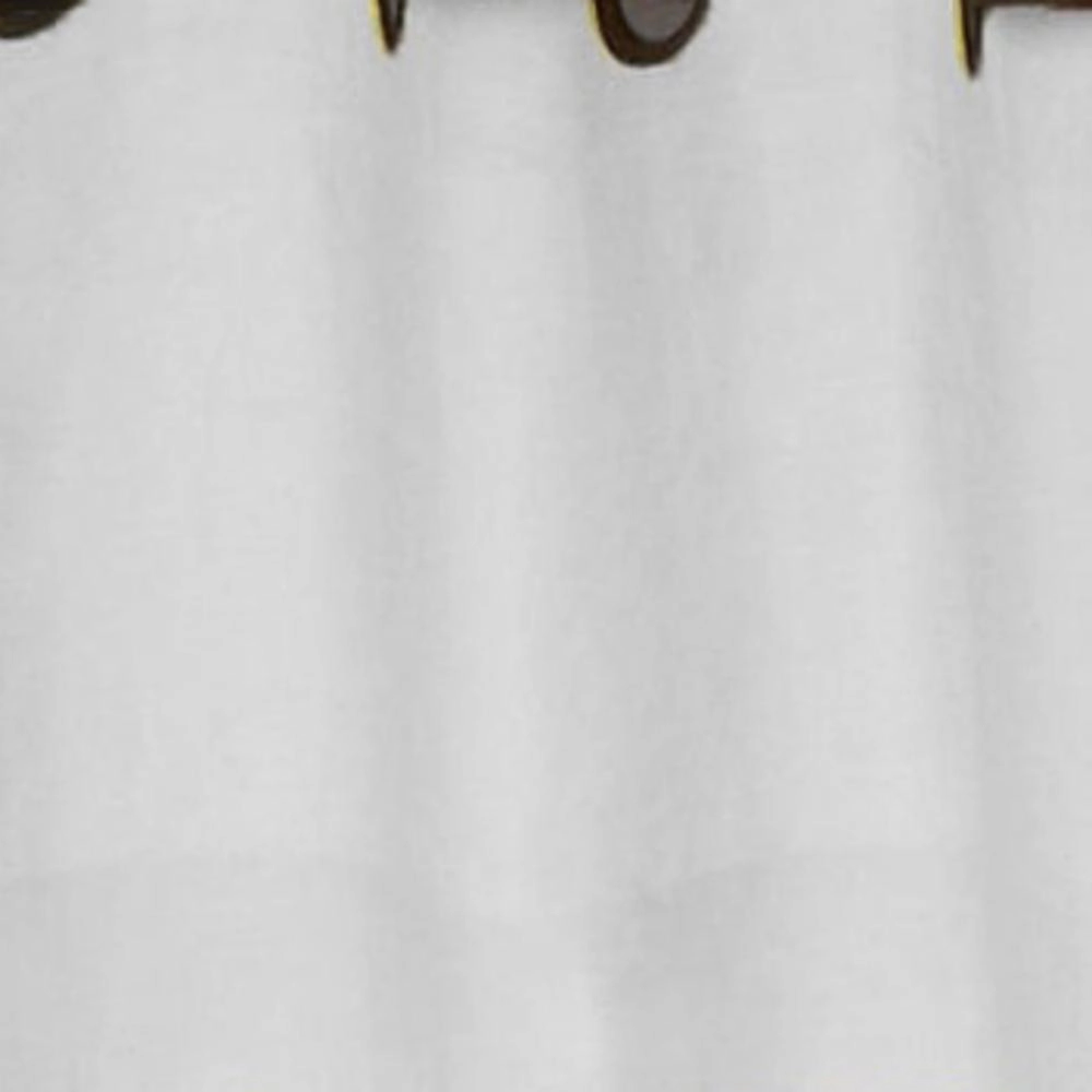 Commonwealth Thermalogic Weather Cotton Fabric Grommet Top Valance - 40"x15" - White