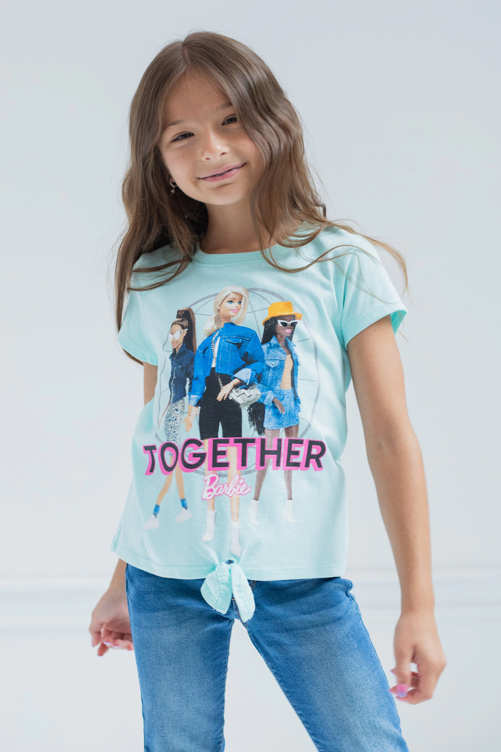 Barbie Girls' 3-Pack T-Shirts