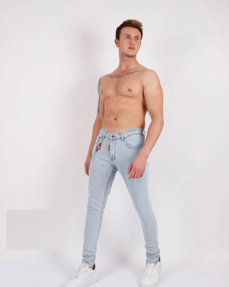 Elie Balleh Men's slim fit skinny jeans