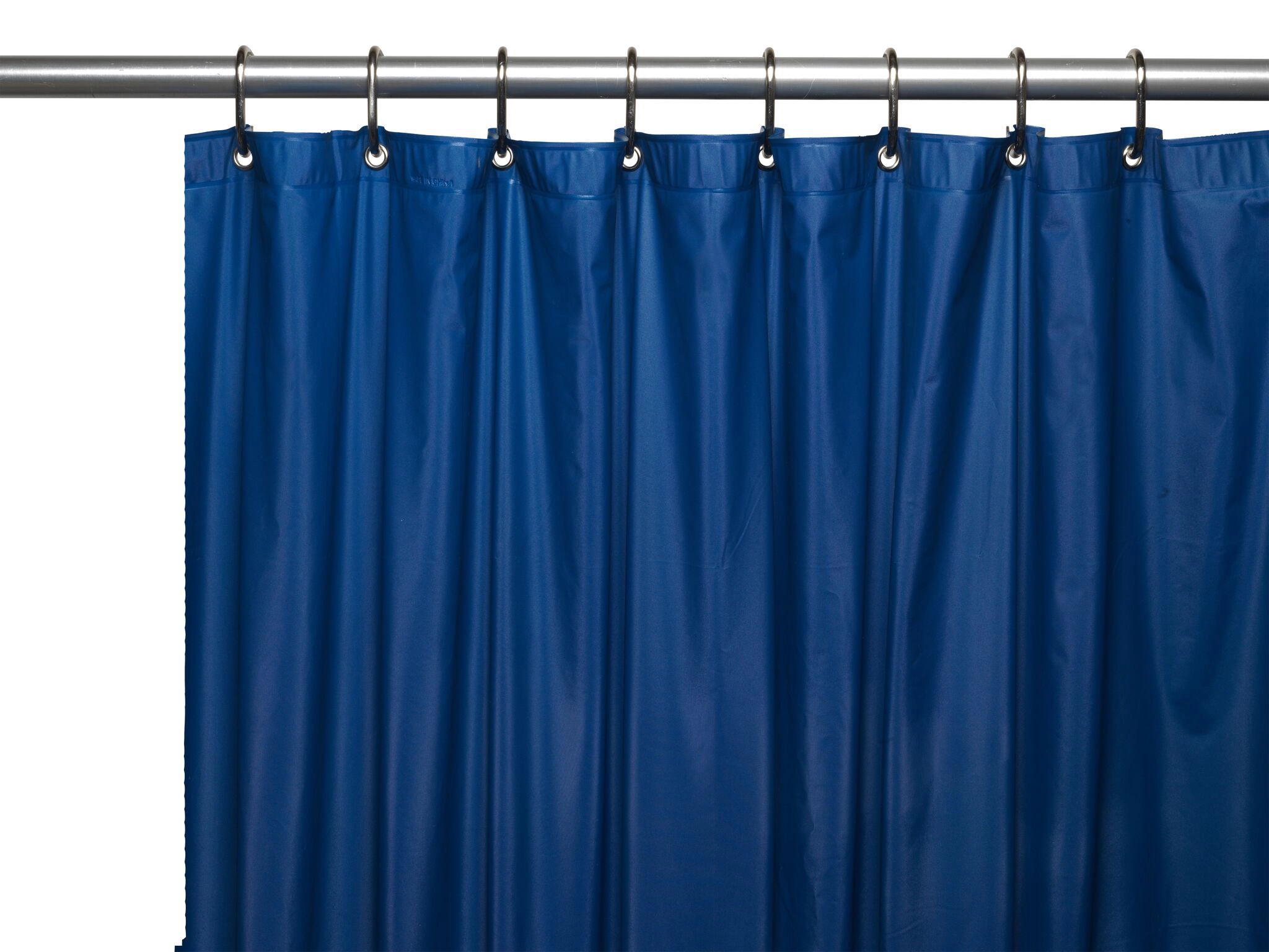 Kate Aurora 3 Pack Non-Toxic Chlorine Free PEVA Lightweight Vinyl Shower Curtain Liner - Standard