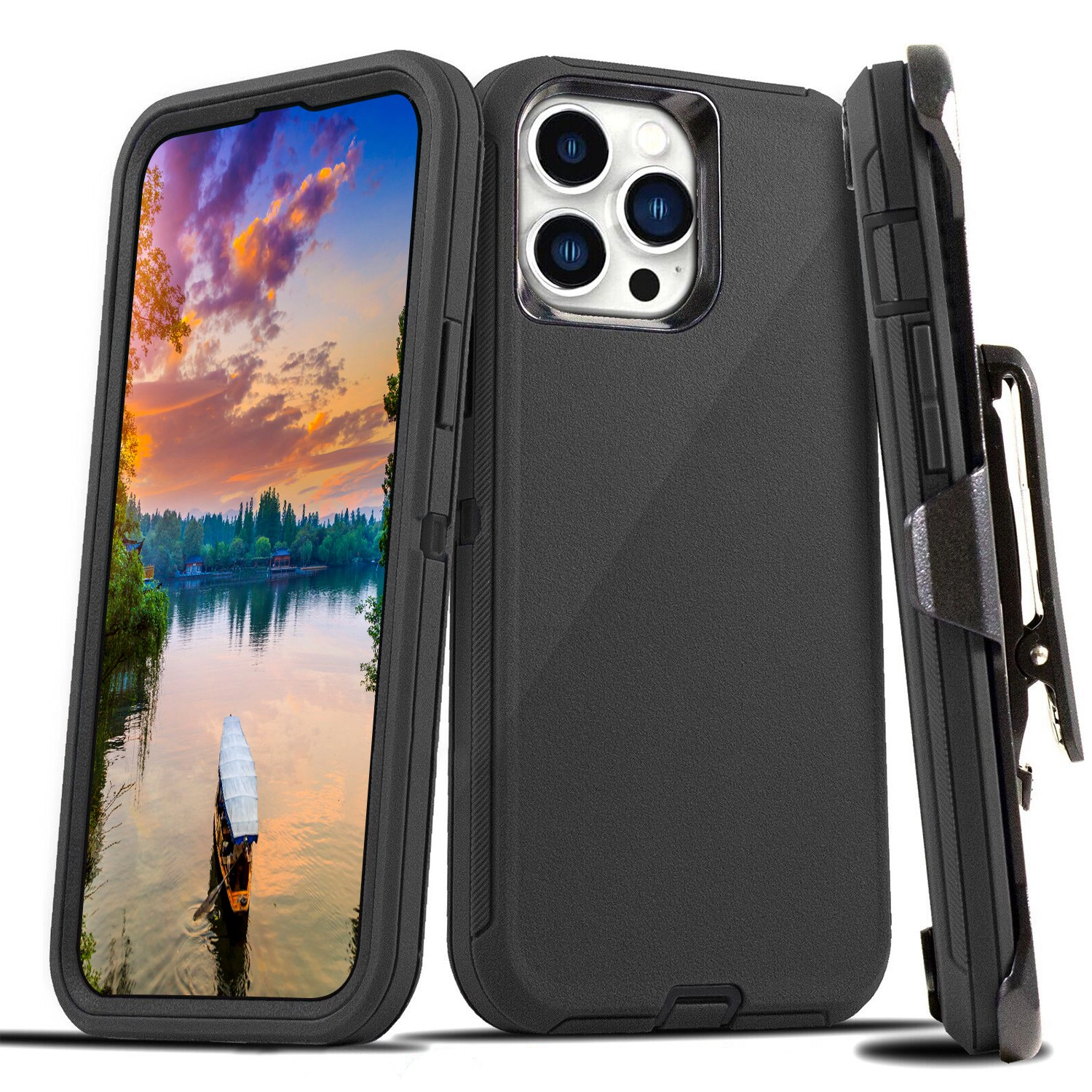 GBruno Shockproof Phone Case With Belt Clip