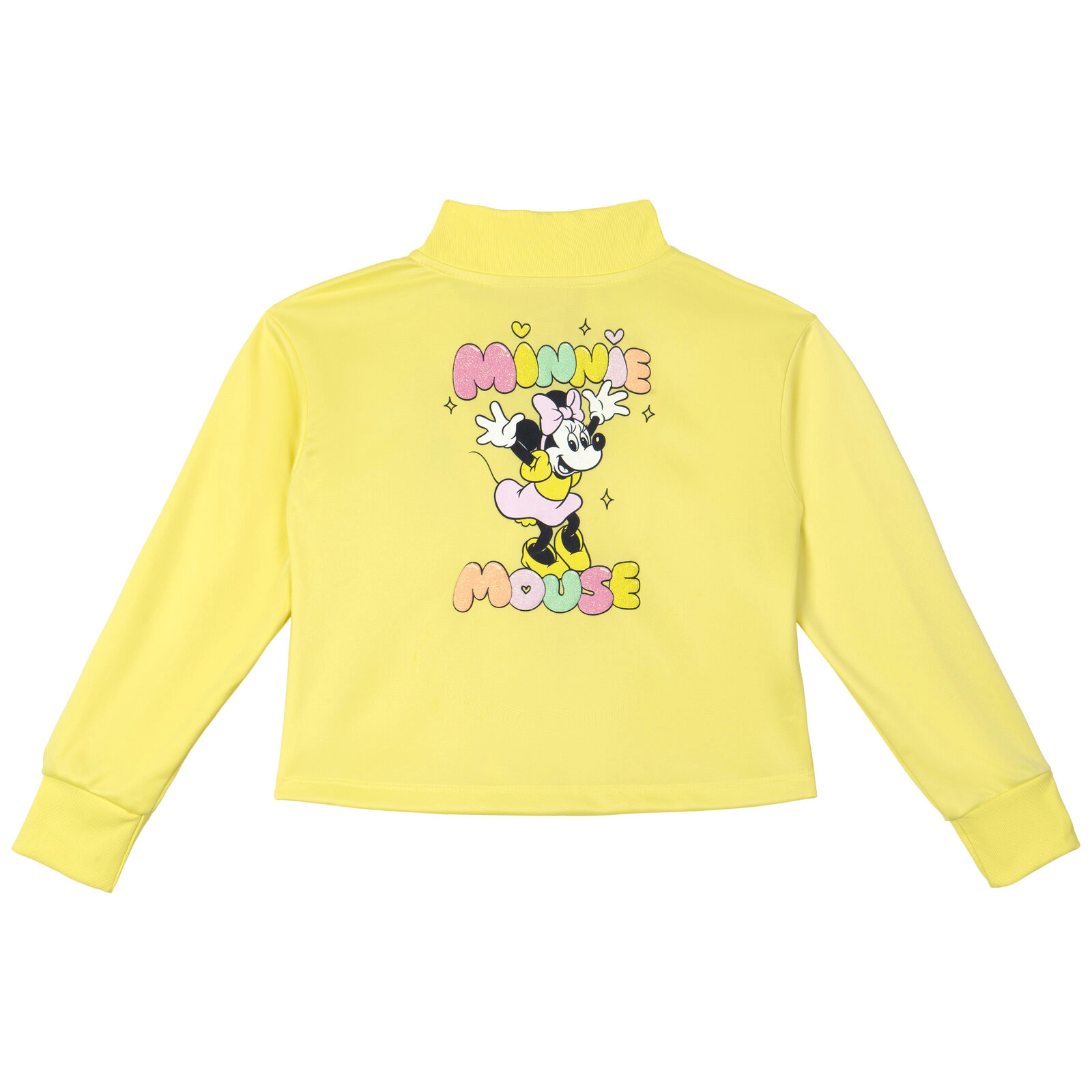 Disney Minnie Mouse Girls' Athletic Zip-Up Jacket and Pants Set