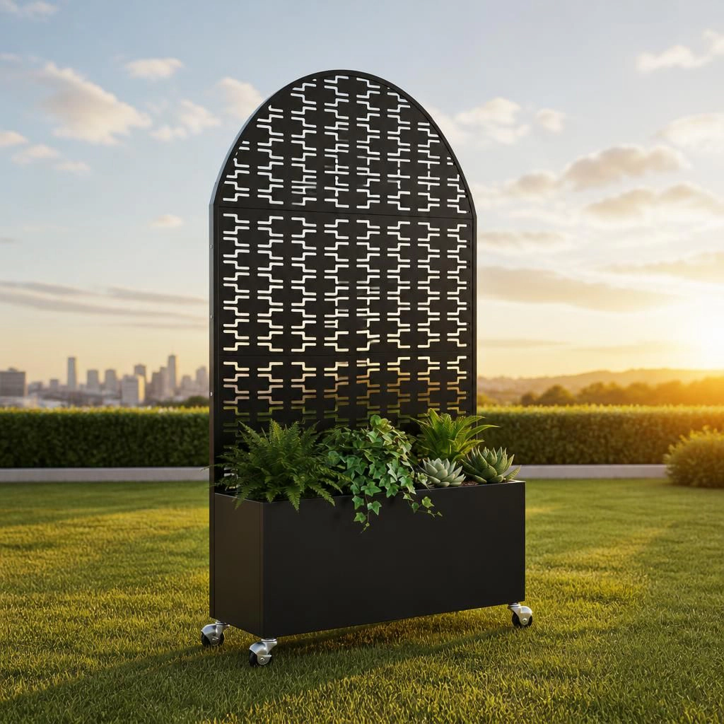 WOW PIONEER Iron Rectangular Planter
