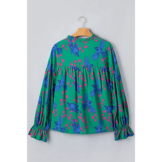 Threaded Pear Diane Half Sleeve Shift Blouse