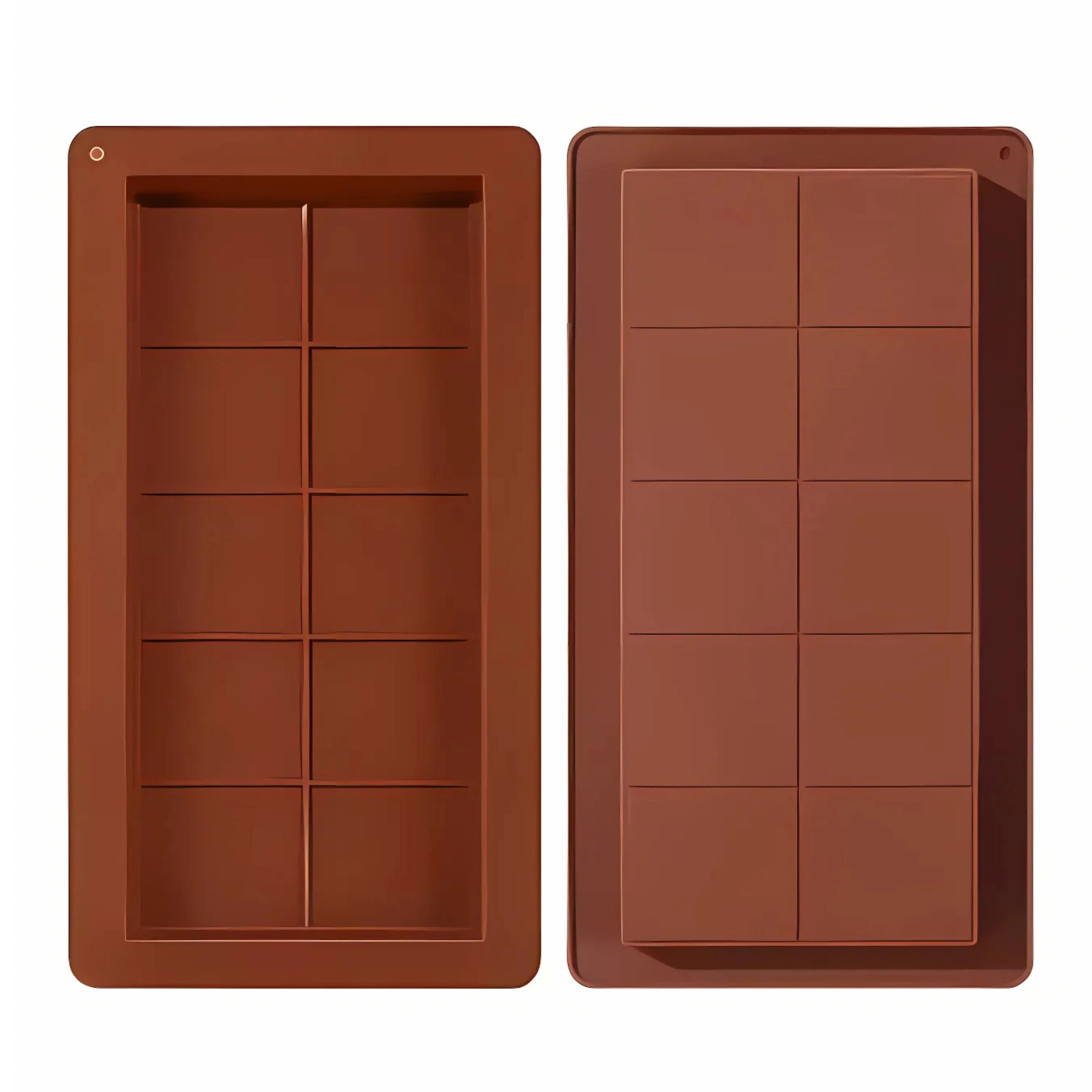 Kitcheniva 1-Piece Large Silicone Chocolate Bar Mold