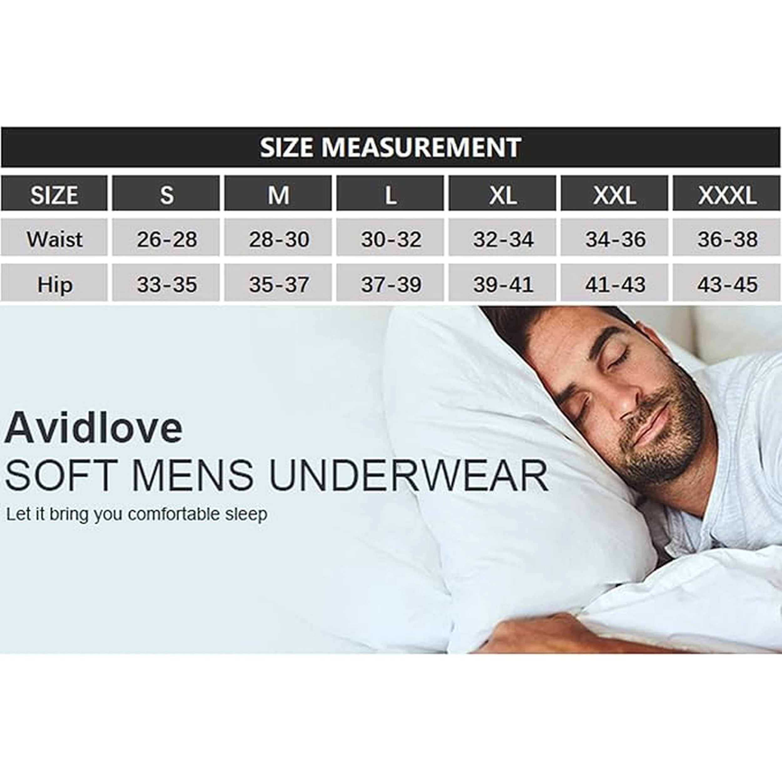 Avidlove Men's Micromodal Bikini Briefs Pack