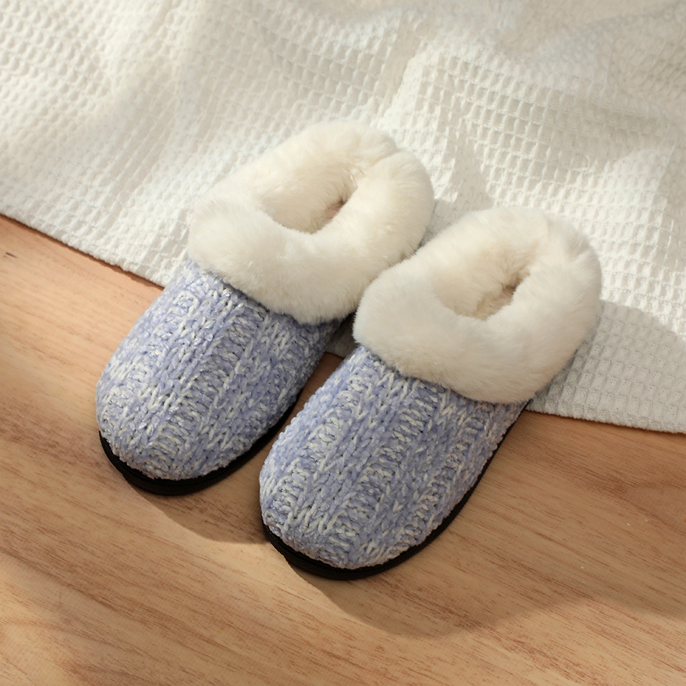Roxoni Kid's Girl Memory Foam Comfort Plush Fleece Lined House Slipper