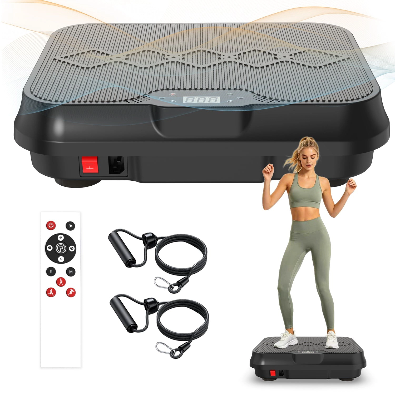 GBruno Whole Body Vibration Plate Exercise Machine