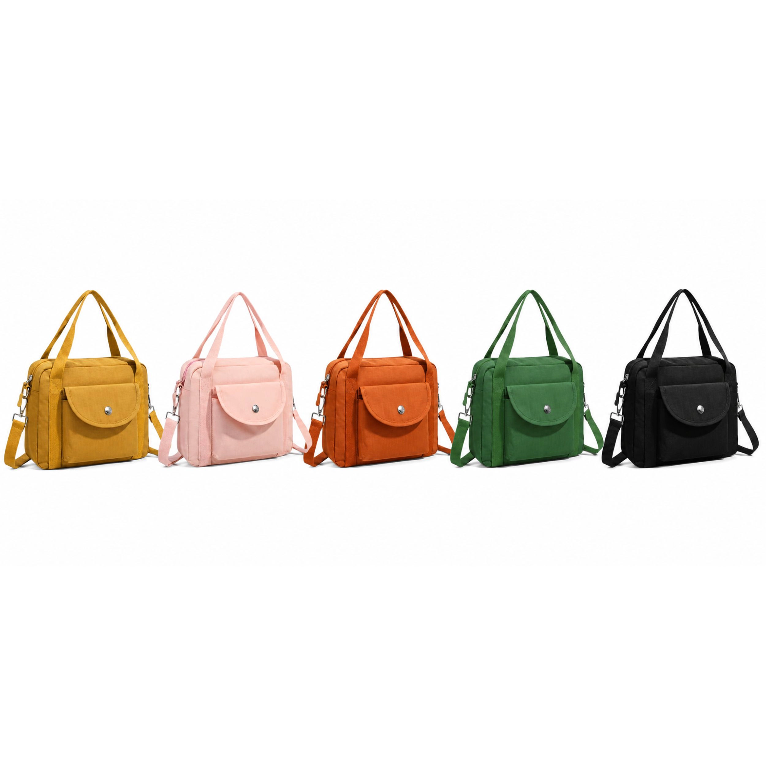 Home Collection Women’s Nylon Crossbody Purse with Anti Theft Pocket