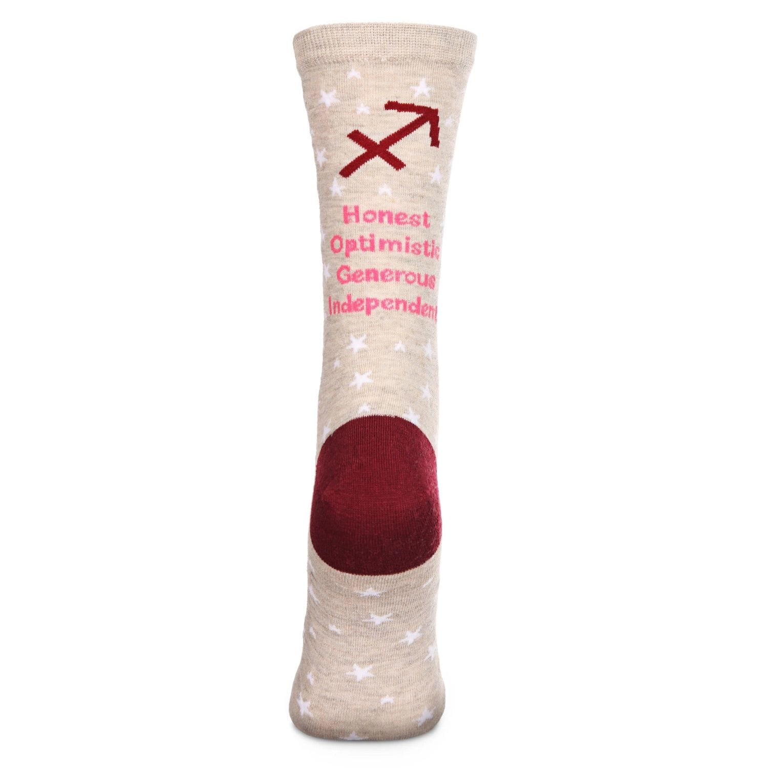 MeMoi Women's Sagittarius Zodiac Sign Crew Socks