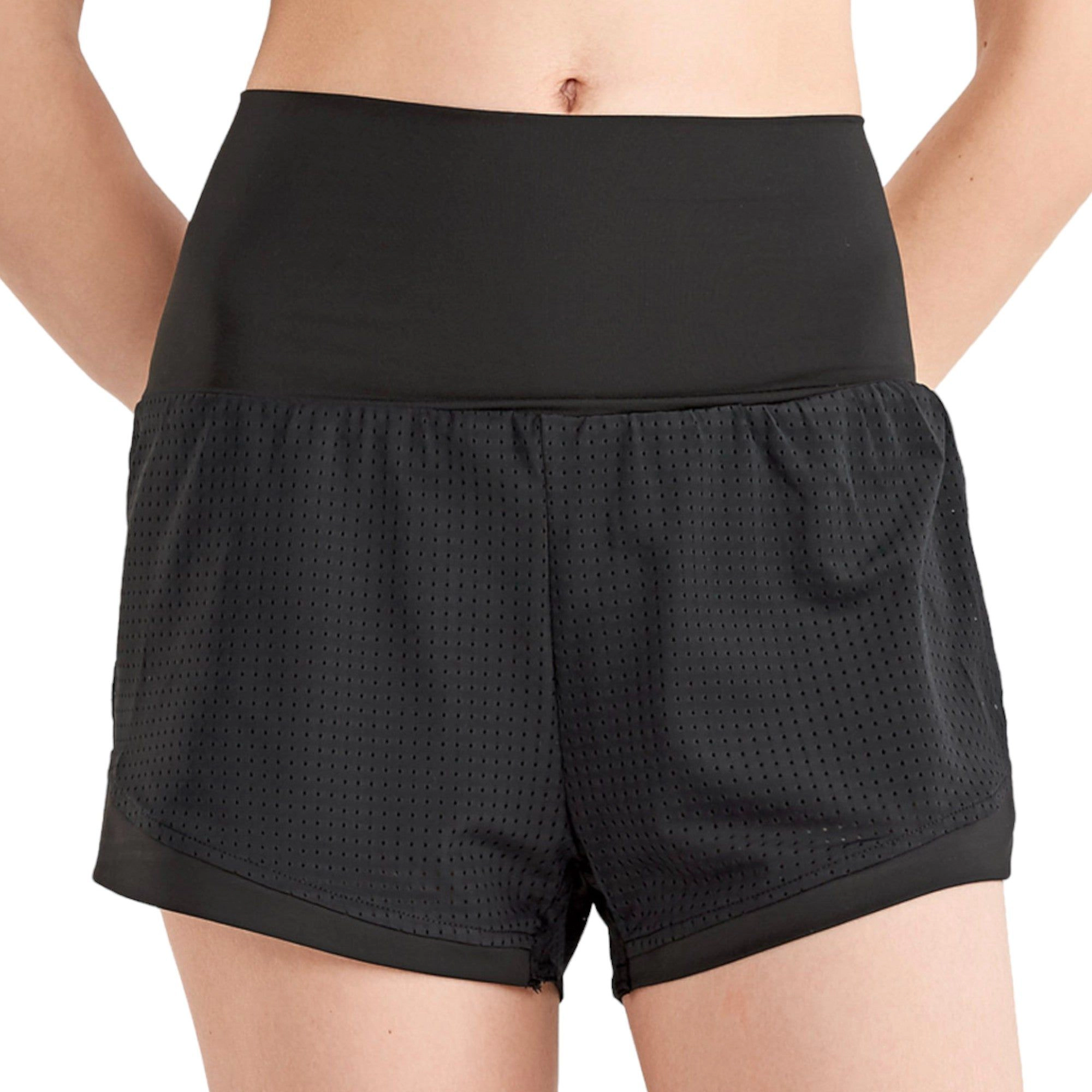 Anna-Kaci Women's Quick Dry Loose Running Shorts 2-in-1 Gym