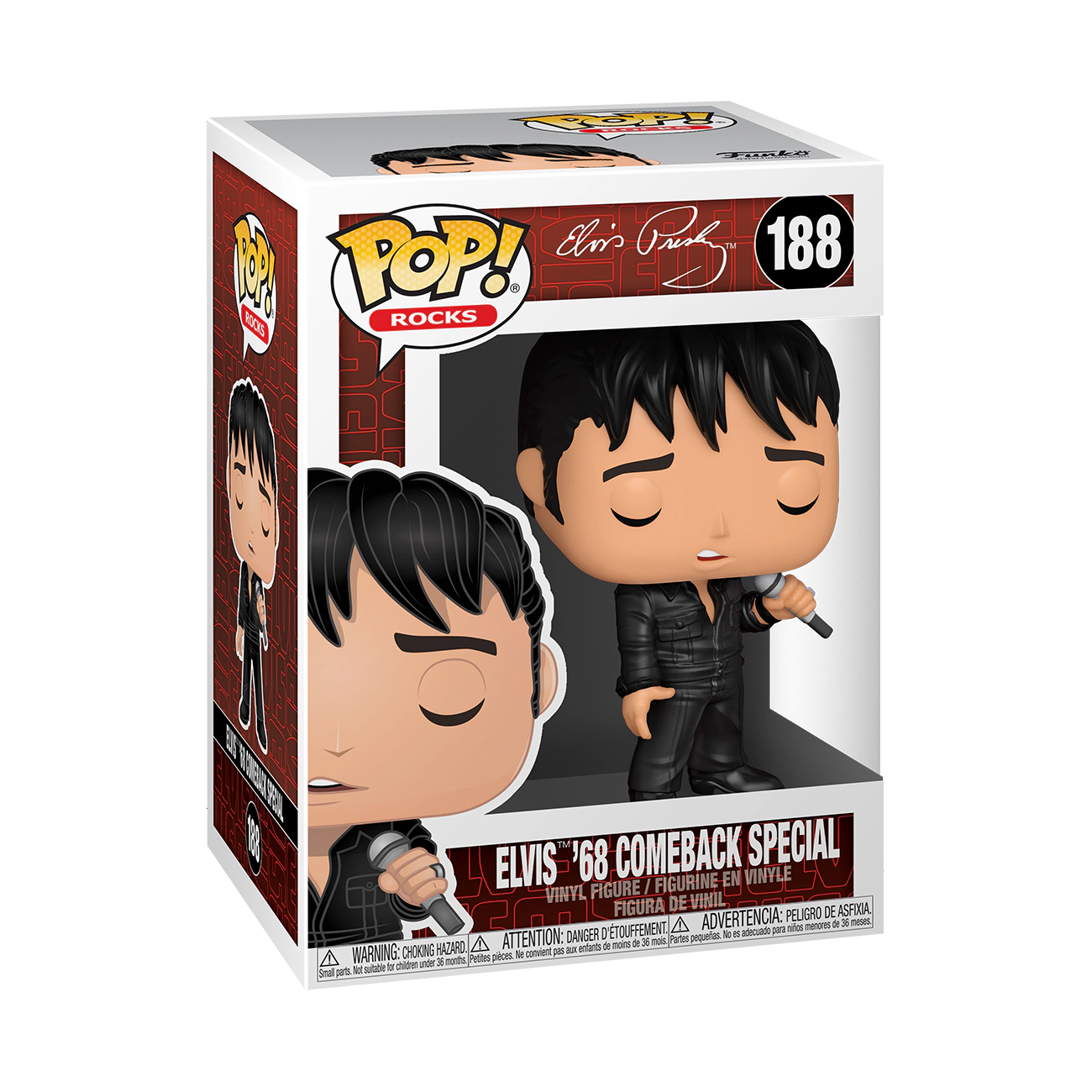 Funko Pop! Elvis '68 Comeback Special #188