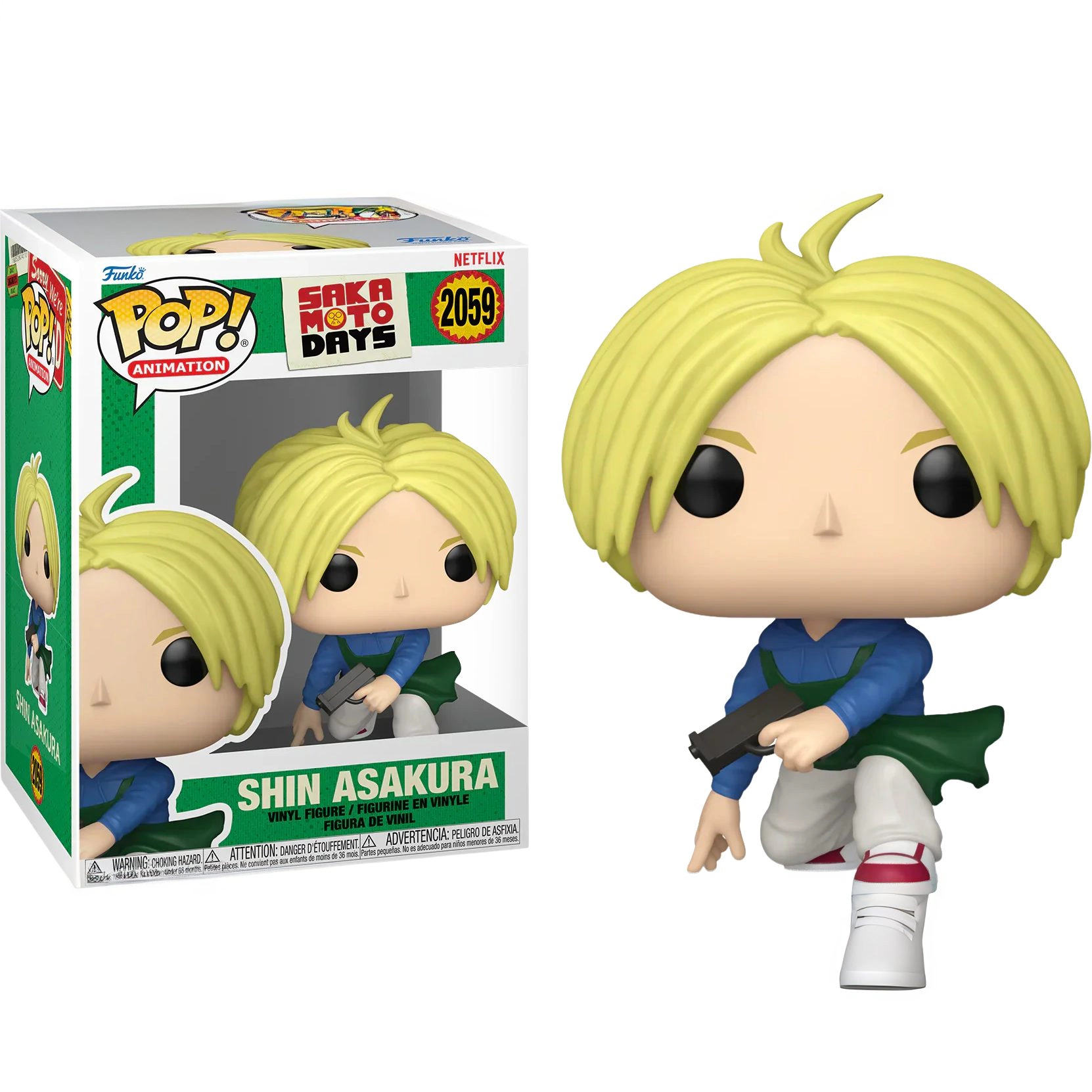 Funko Pop! Sakamoto Days: Shin Asakura #2059