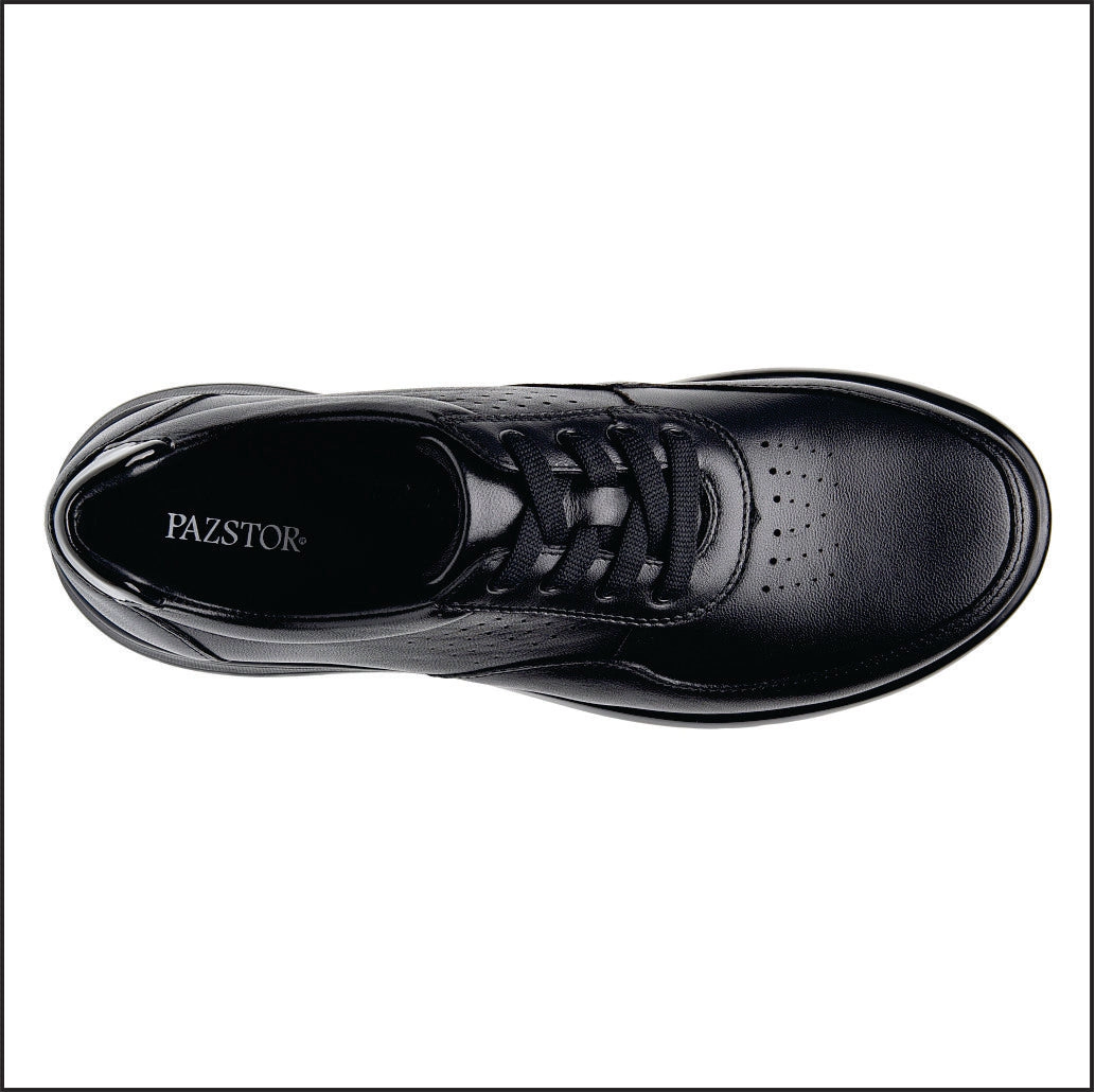Pazstor  Women's Lambskin Oxford Flats Celeste