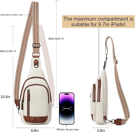 Cluci Women's Leather Crossbody Bag