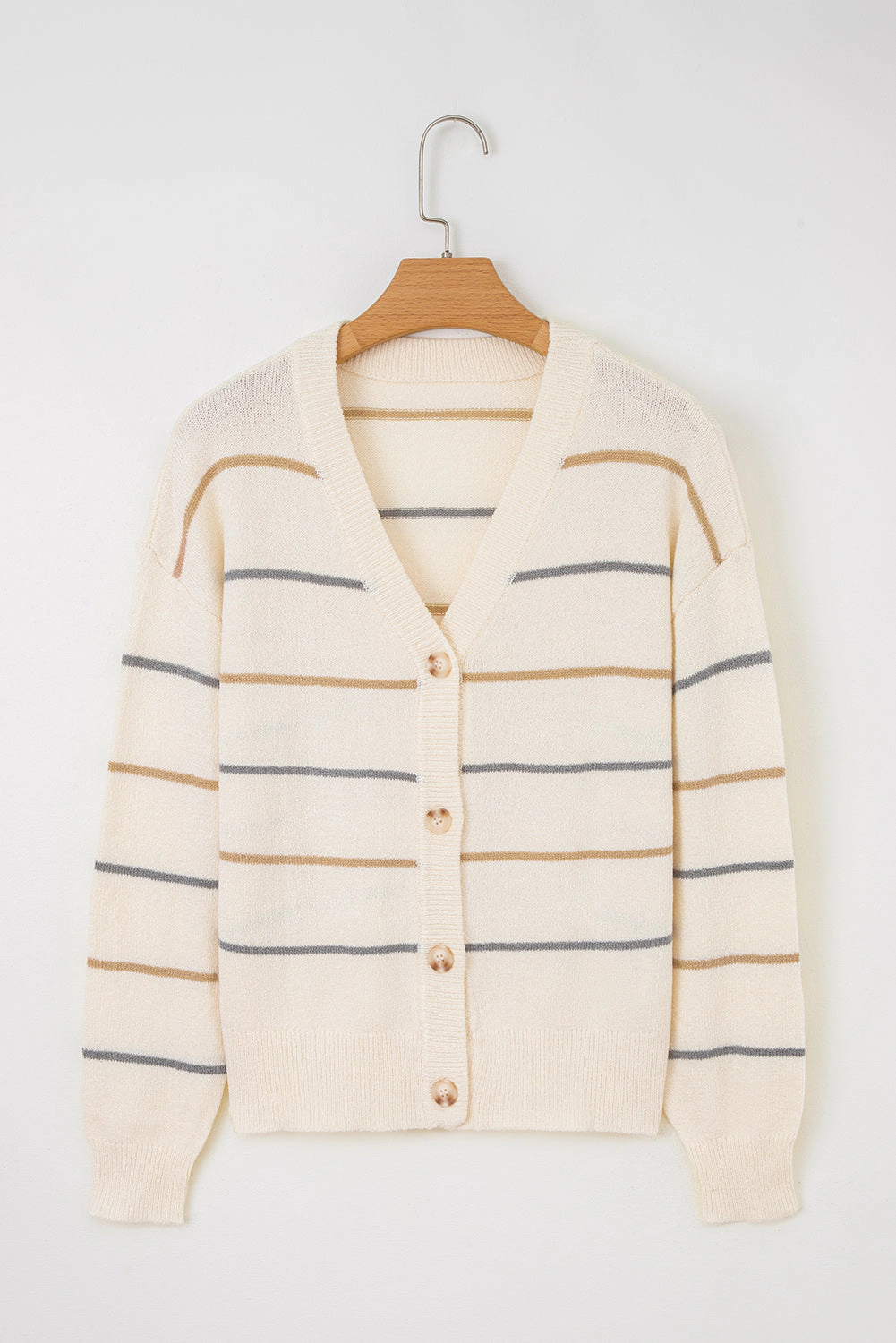 Threaded Pear Women's Sadie Drop Shoulder Cardigan Sweater