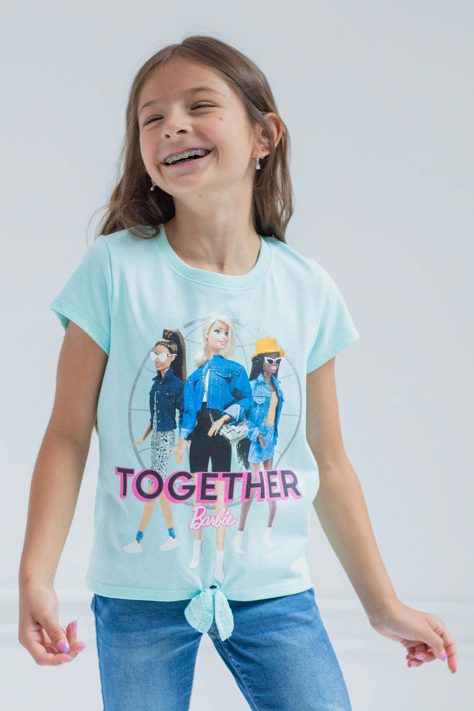 Barbie Girls' 3-Pack T-Shirts