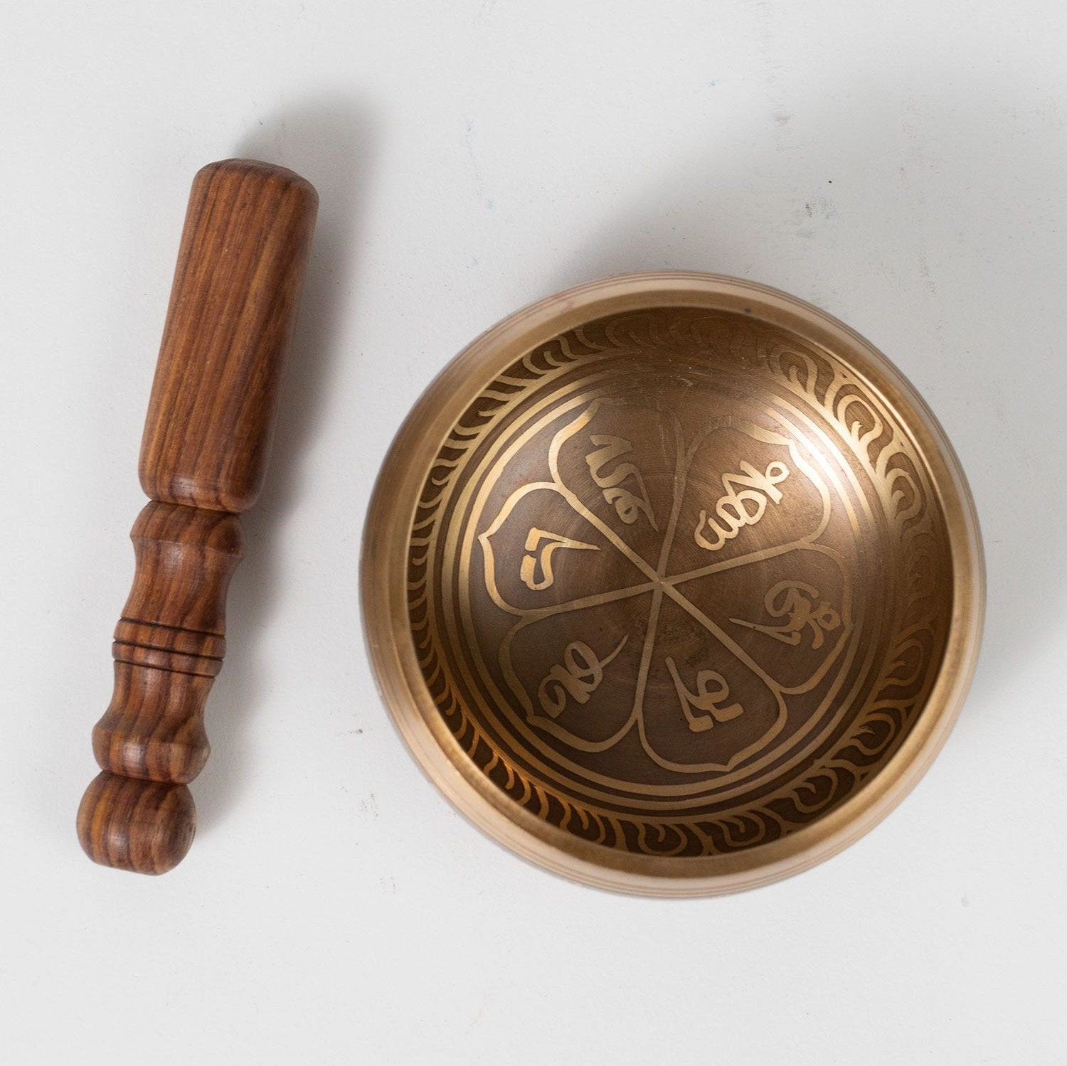 Ten Thousand Villages Calm Wisdom Singing Bowl