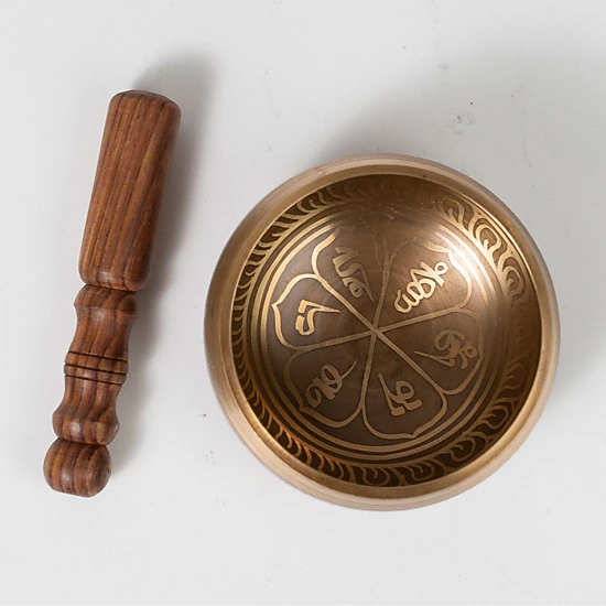 Ten Thousand Villages Calm Wisdom Singing Bowl