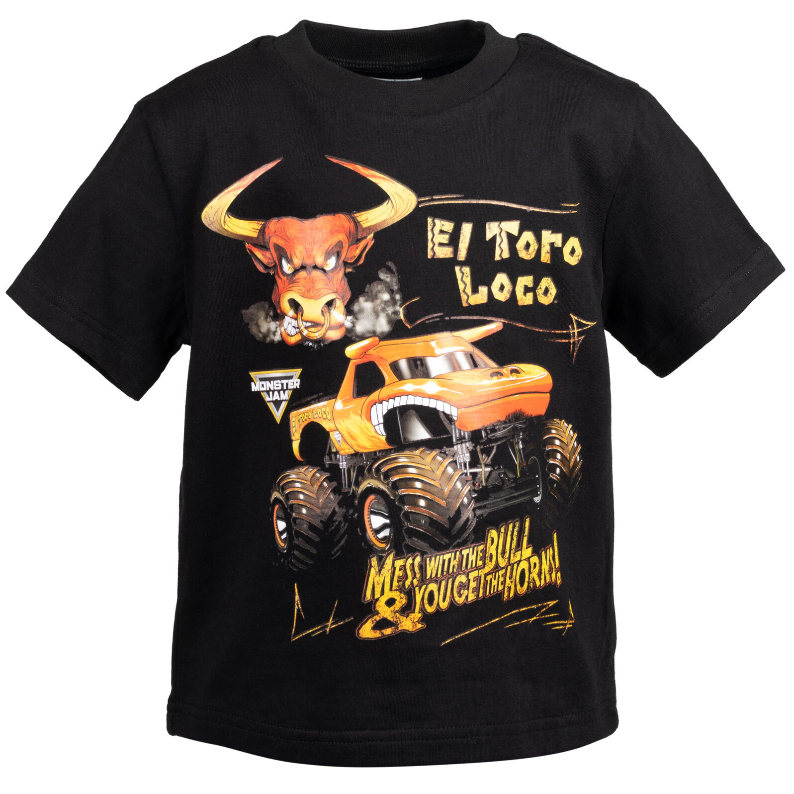 Monster Jam Boys' Athletic 2-Piece T-Shirt and Shorts Set