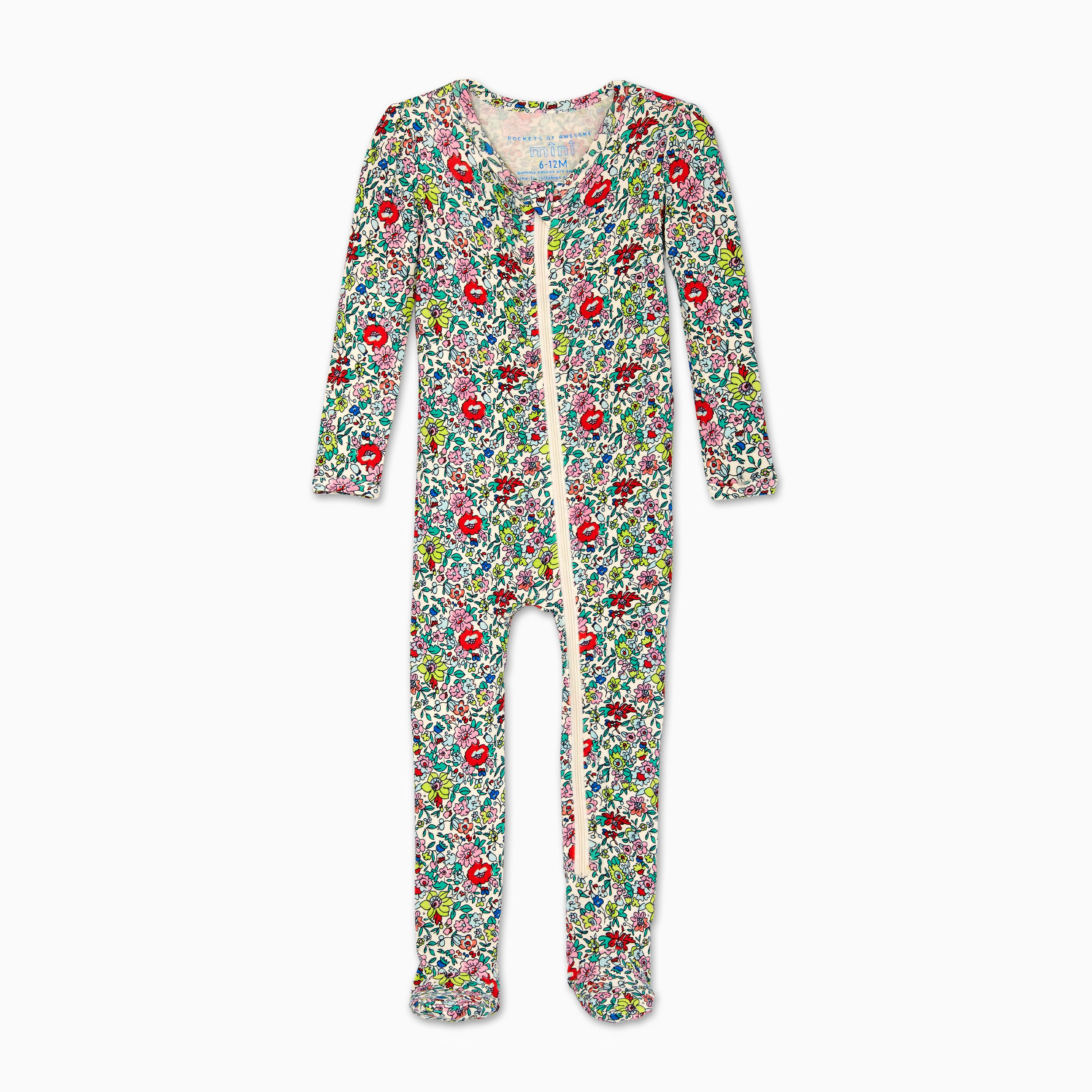 Rockets of Awesome Ditsy Floral One-Piece For Baby Girl