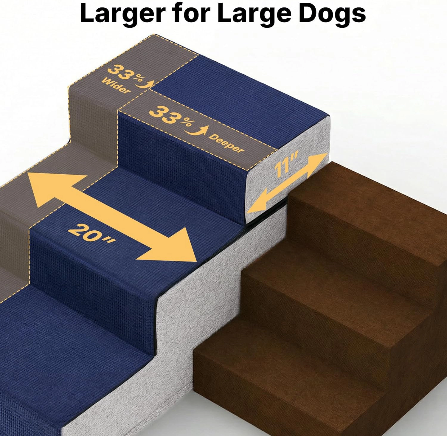 Veehoo Pet Dog Auxiliary Staircase