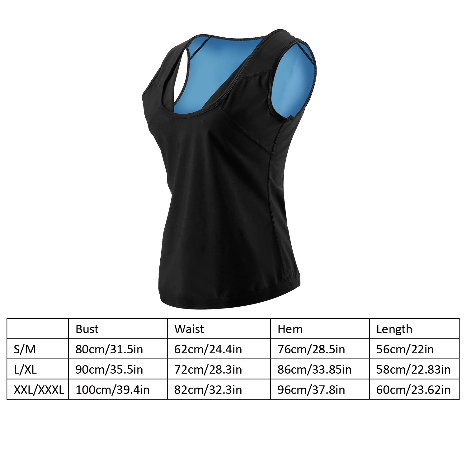 GBruno Heat-Trapping Sweat Vest Waist Trainer