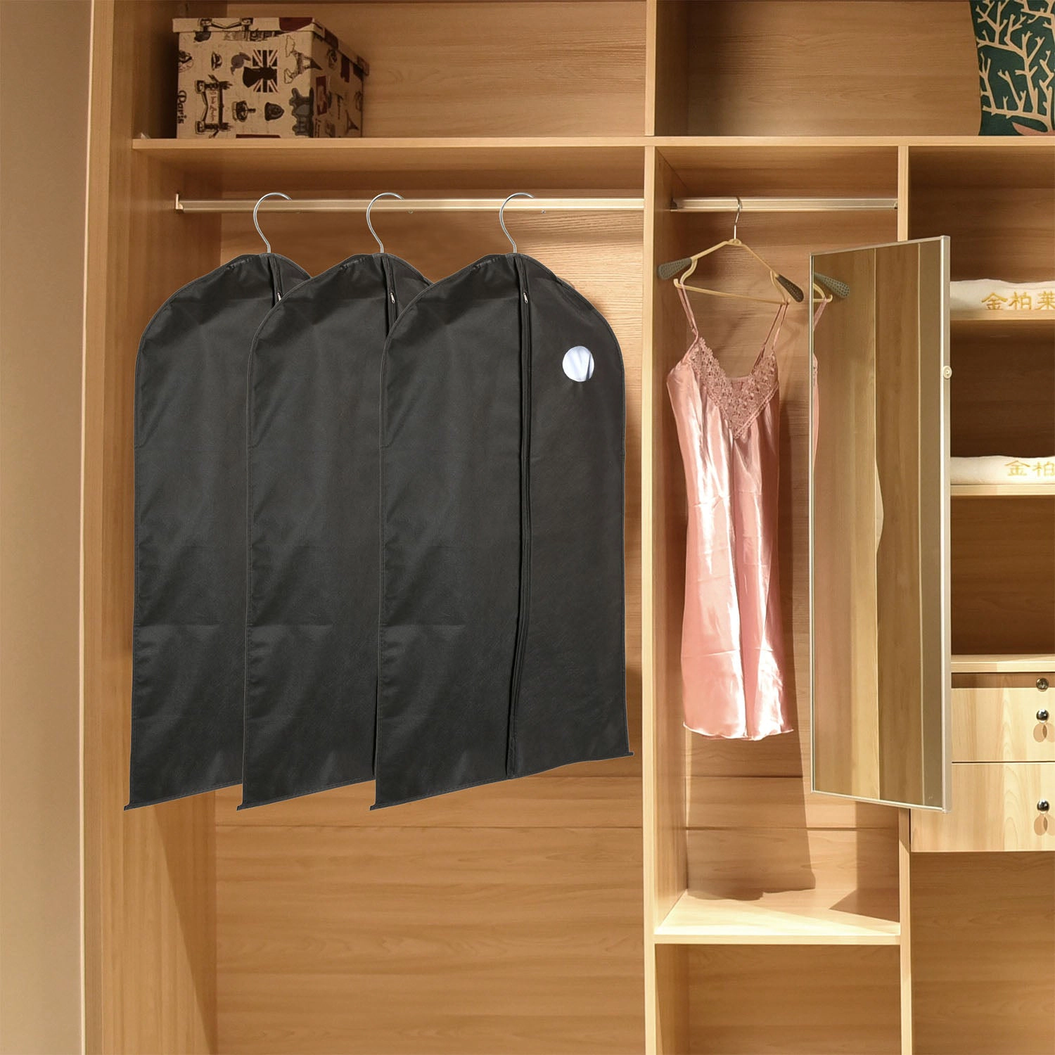 GBruno Breathable Garment Bags 5-Pack