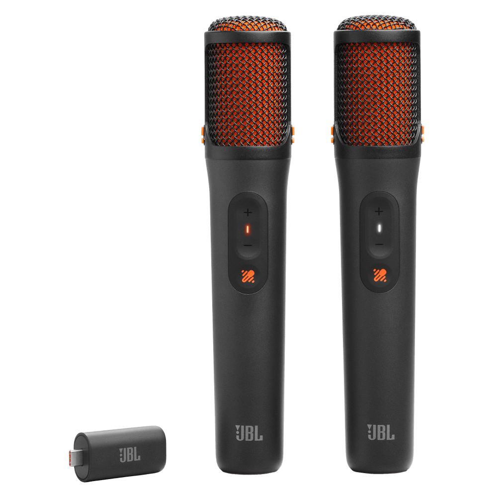 JBL EasySing Mics - Real-Time Vocal Removal - Black